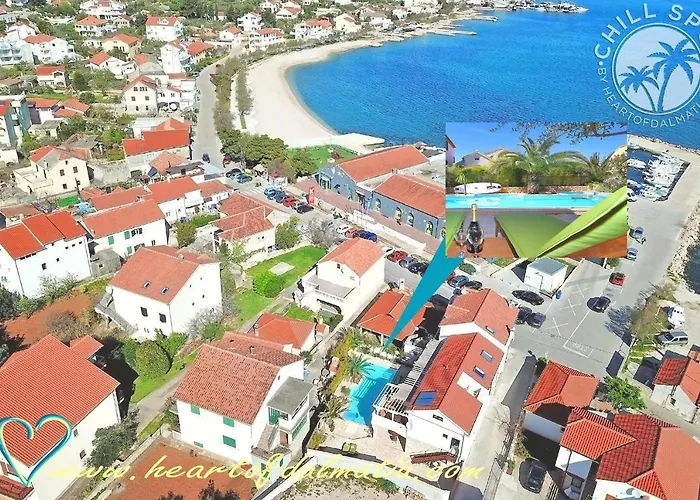 Apartamento Murter-Center, Studio For 2 With Sauna &Jacuzzi *